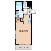 ドエル下馬の間取り画像