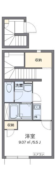 クレイノフトゥル方南町の間取り画像