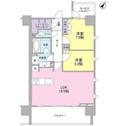 ブランズ島津山の間取り画像