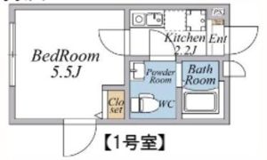ORION菊名の間取り画像