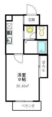 アルカサル御苑の間取り画像