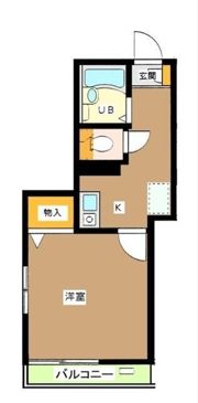 アゼリア大久保の間取り画像