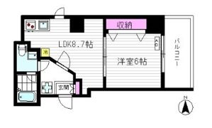 HNクボデラビルの間取り画像