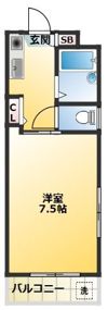 ソフィア薬師の間取り画像