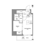 BPRレジデンス王子の間取り画像