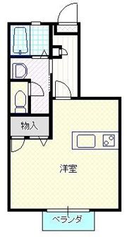 アイリスⅠの間取り画像