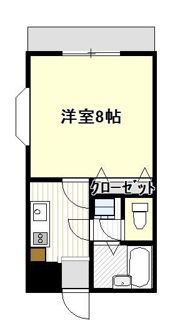 クレールメゾン若松の間取り画像