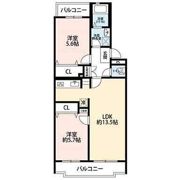 ブルーベイSAの間取り画像