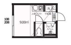 ディアマンテ中野の間取り画像