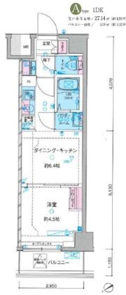 GENOVIA鐘ヶ淵の間取り画像