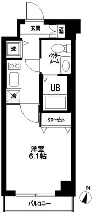 メインステージ多摩川の間取り画像