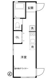 グランエッグス東中野Sの間取り画像