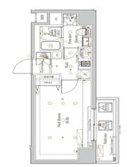 The Log日本橋の間取り画像