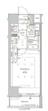 The Log日本橋の間取り画像