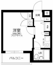 三協グリーンコート落合駅前第一の間取り画像