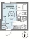 COCOCUBE新御徒町Eastの間取り画像