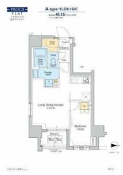 プラウドフラット浅草アベニューの間取り画像