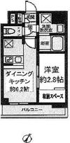 ドゥーエ浅草橋Ⅱの間取り画像