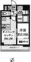 ドゥーエ浅草橋Ⅱの間取り画像