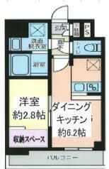 ドゥーエ浅草橋Ⅱの間取り画像
