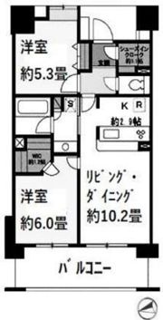 スカイクレストビュー東京の間取り画像