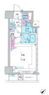 ジェノヴィア新宿中落合スカイガーデンの間取り画像