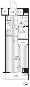グランハイツ東中野の間取り画像