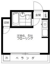 ミリオンコート新宿の間取り画像