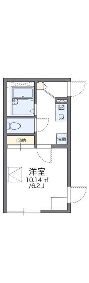 レオパレス幡ヶ谷の間取り画像
