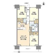 プラウドタワー清澄白河の間取り画像