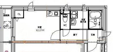 Plus door NAKANOの間取り画像
