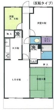 サンウエスト中幸の間取り画像