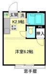 パーシモン弐番館の間取り画像