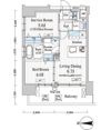Totsu Residence Kaminarimonの間取り画像