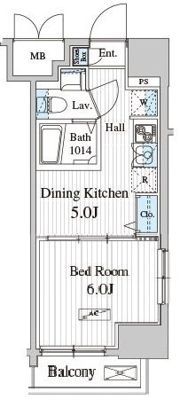 Totsu Residence Kaminarimonの間取り画像
