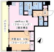 Blossom Tsukudaの間取り画像