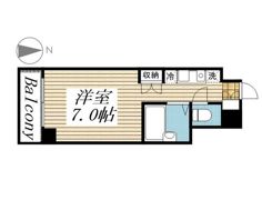 B－Wall神保町の間取り画像