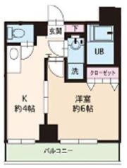 HF銀座レジデンスEASTⅡの間取り画像