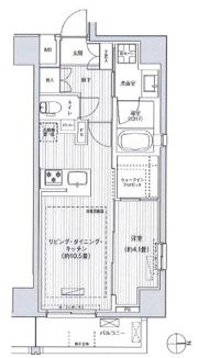 シティインデックス千代田秋葉原の間取り画像