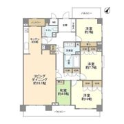 藤和目黒ホームズの間取り画像