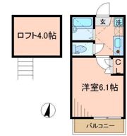 ラ・メール溝の口の間取り画像