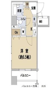 メインステージ日本橋馬喰町駅前の間取り画像