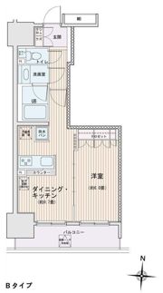 エスティメゾン錦糸町Ⅱの間取り画像