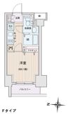 エスティメゾン錦糸町Ⅱの間取り画像