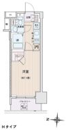 エスティメゾン錦糸町Ⅱの間取り画像