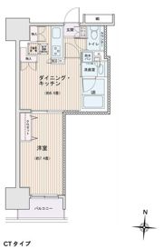 エスティメゾン錦糸町Ⅱの間取り画像