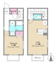 Amour Foretの間取り画像
