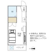 橘花荘の間取り画像