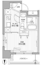 エスペランサ南麻布の間取り画像