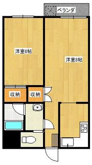 STハイツの間取り画像